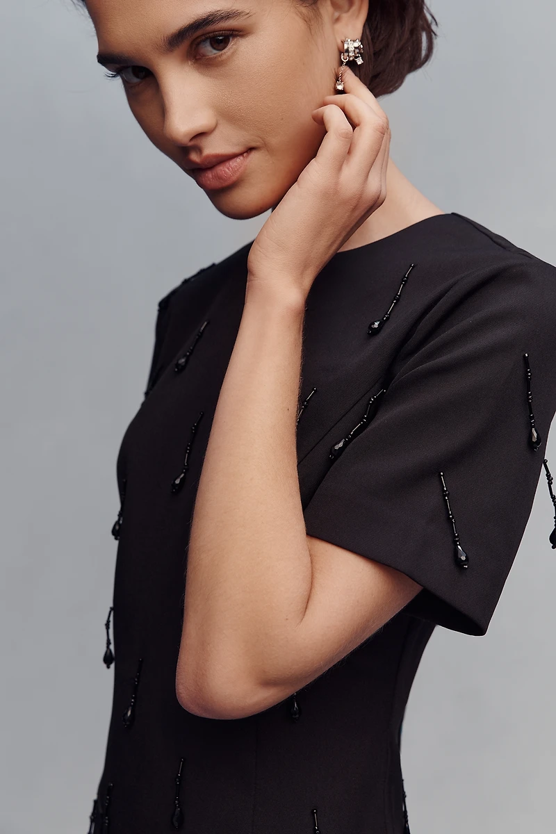 Endless Rose Short-Sleeve Shift Dress