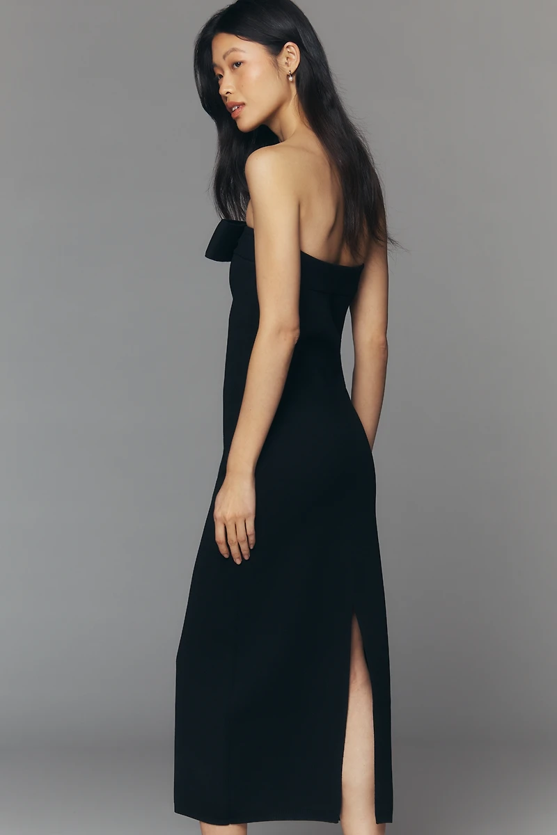 Endless Rose Strapless Knit Midi Dress
