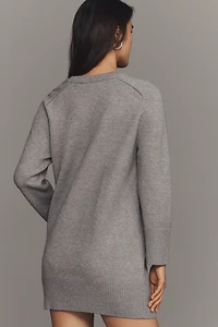 English Factory Long-Sleeve Mini Sweater Dress