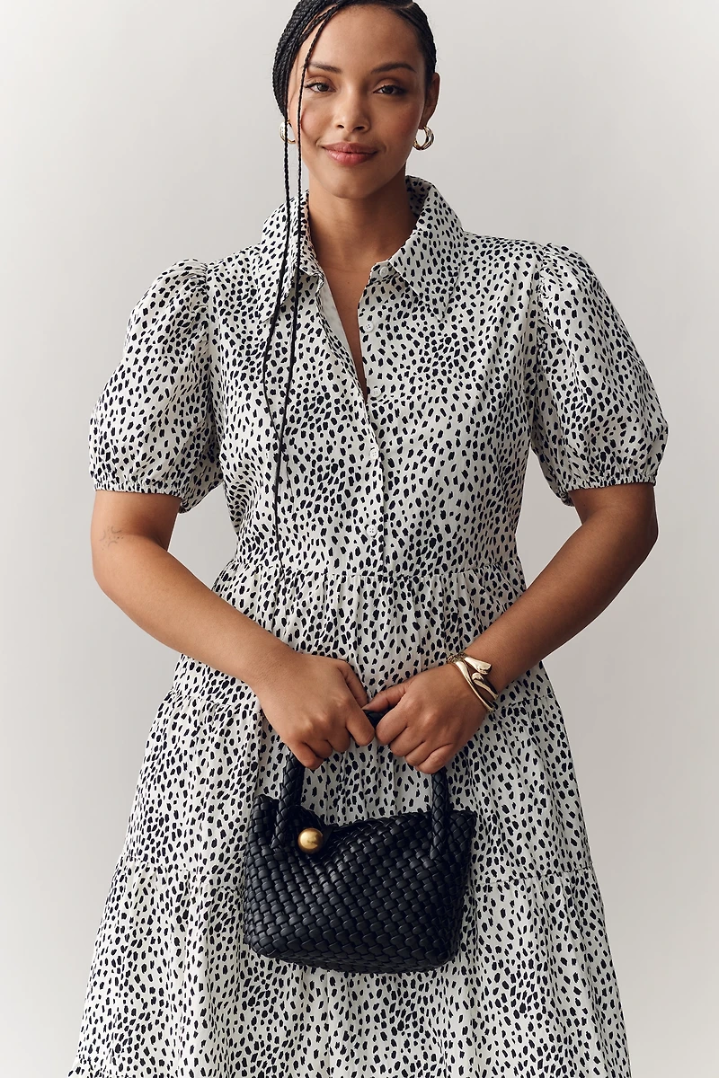 English Factory Petite Midi Shirt Dress