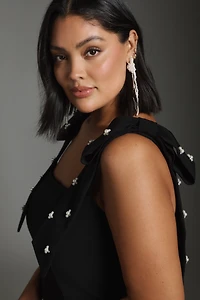 English Factory Deco Strap Mini Dress