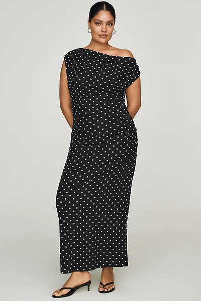 Endless Rose Polka Dot Midi Dress