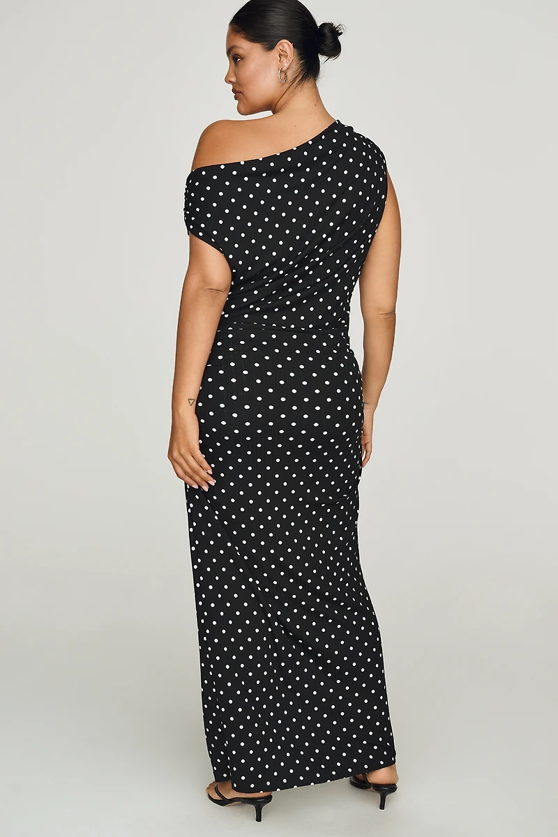 Endless Rose Polka Dot Midi Dress