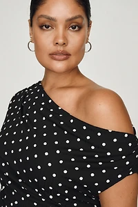 Endless Rose Polka Dot Midi Dress