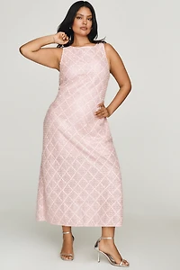 Endless Rose Mesh Midi Dress