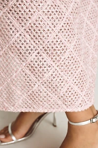 Endless Rose Mesh Midi Dress