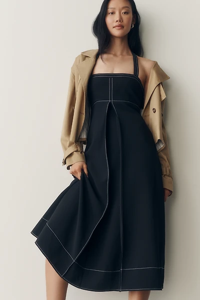 English Factory Halter Midi Dress