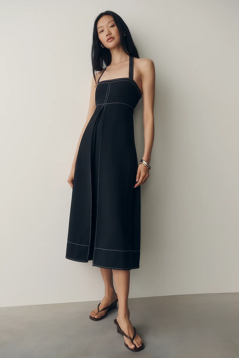English Factory Halter Midi Dress