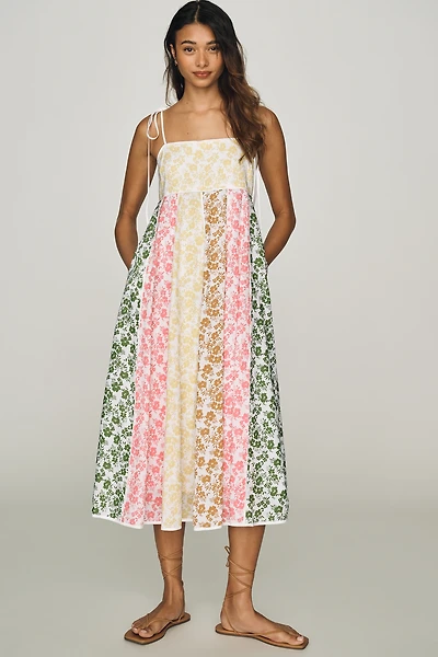 English Factory Colorblock Midi Dress