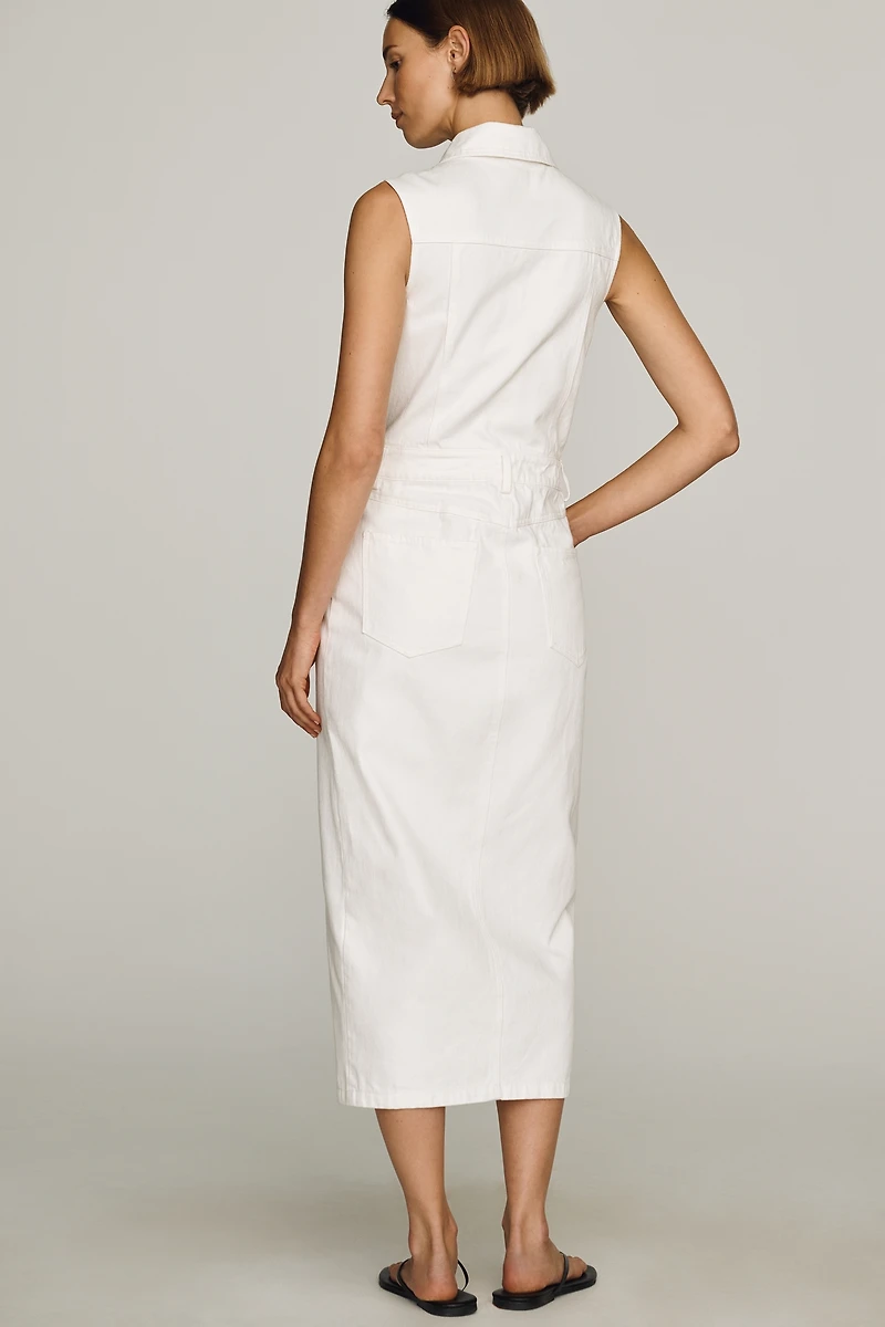 English Factory Denim Maxi Dress