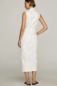 English Factory Denim Maxi Dress