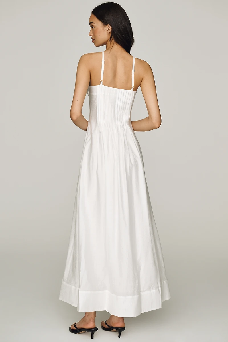 English Factory Crochet Halter Dress