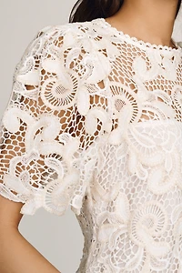 English Factory Lace Shift Dress