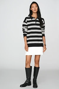 English Factory Polo Twofer Mini Dress