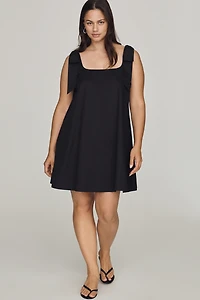 English Factory 100% Cotton Bow Mini Dress