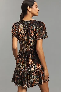 The Somerset Velvet Mini Dress
