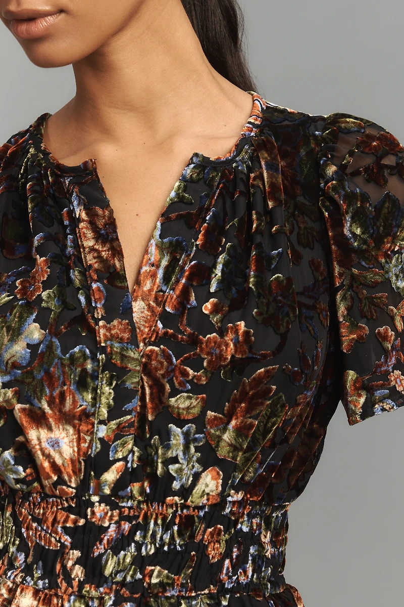 The Somerset Velvet Mini Dress