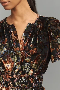 The Somerset Velvet Mini Dress