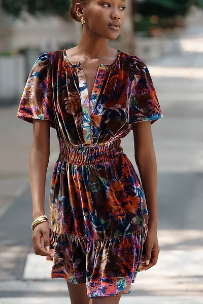 Somerset Velvet Mini Dress