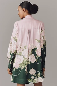 The Caroline Tie-Neck Mini Dress by Maeve