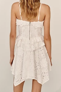 Avec Les Filles Eyelet Dress