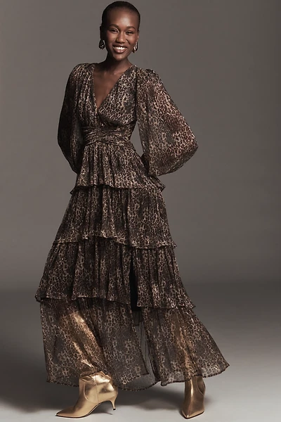 ASTR The Label Anora Tiered Maxi Dress