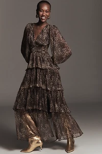 ASTR The Label Anora Tiered Maxi Dress