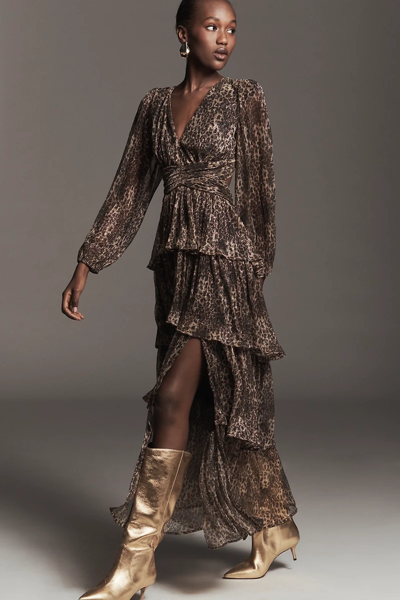 ASTR The Label Anora Tiered Maxi Dress