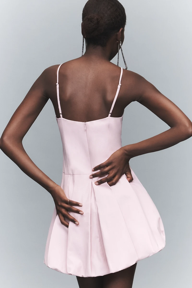 ASTR The Label Tionna Sleeveless Bubble Mini Dress