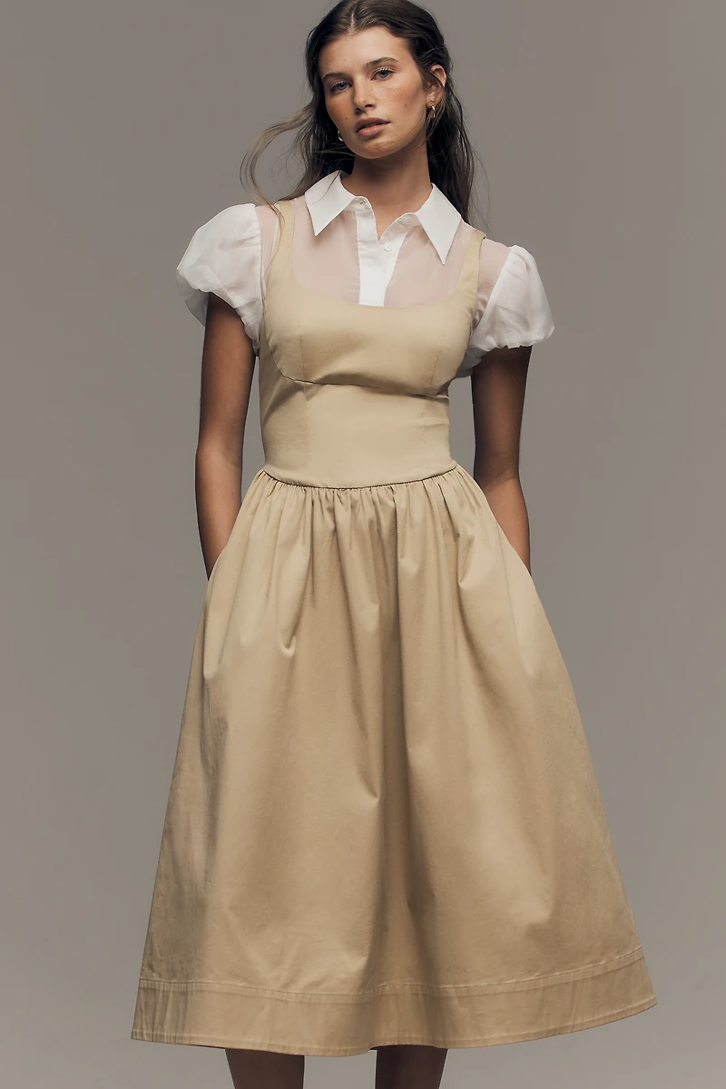 ASTR The Label Carrington Twofer Midi Dress