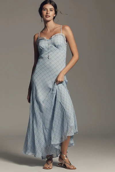 ASTR The Label Maeryn Sleeveless Sweetheart Maxi Dress