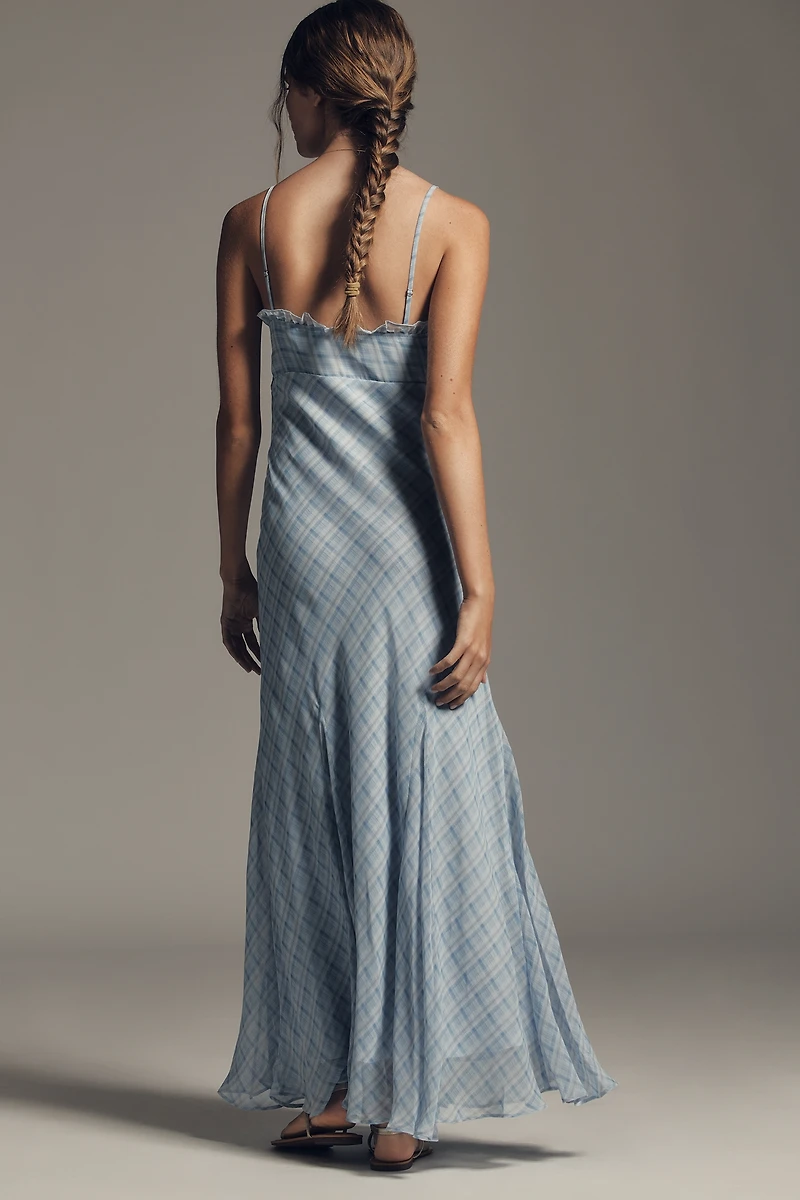 ASTR The Label Maeryn Sleeveless Sweetheart Maxi Dress