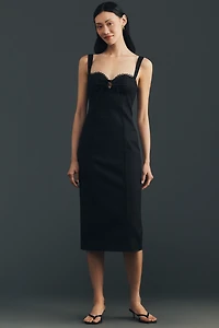 ASTR The Label Raziela Sweetheart Midi Dress