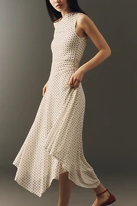 ASTR The Label Ciarra Asymmetric Midi Dress