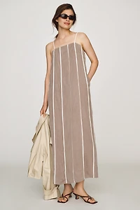 Sancia Estella Square-Neck Midi Dress