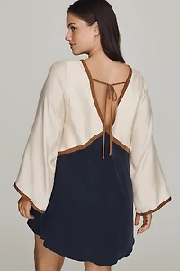 Sancia Alba Long-Sleeve Mini Dress