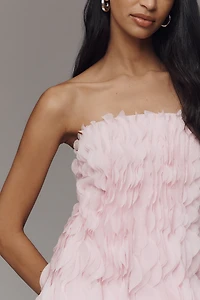 AMUR Christine Ruffle Dress