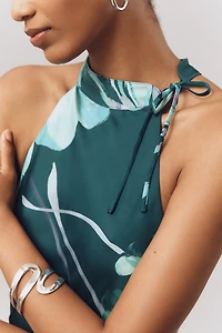 Hutch Halter Midi Slip Dress