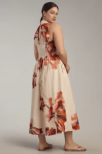 Hutch Vivian Sleeveless Midi Shirt Dress