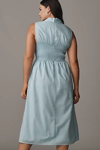 Hutch Julissa Smocked Midi Dress