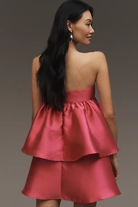 Hutch Strapless Tiered Mini Dress