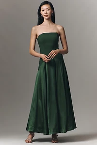 Hutch Petite Strapless Maxi Dress