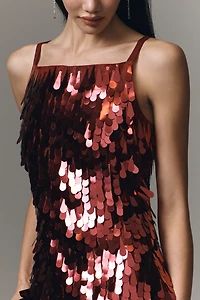 Hutch Sleeveless Sequin Maxi Dress