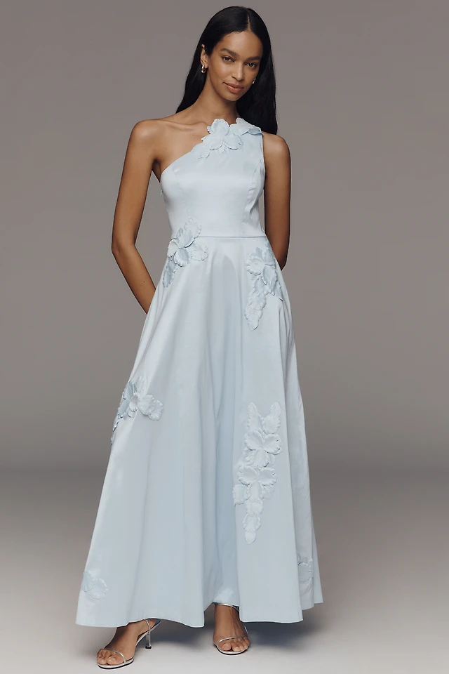 chinese dress ladies ANGELINA ASYM MAXI DRESS