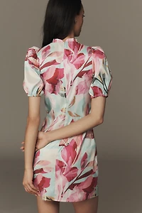 Hutch Florrie Puff-Sleeve Mini Dress