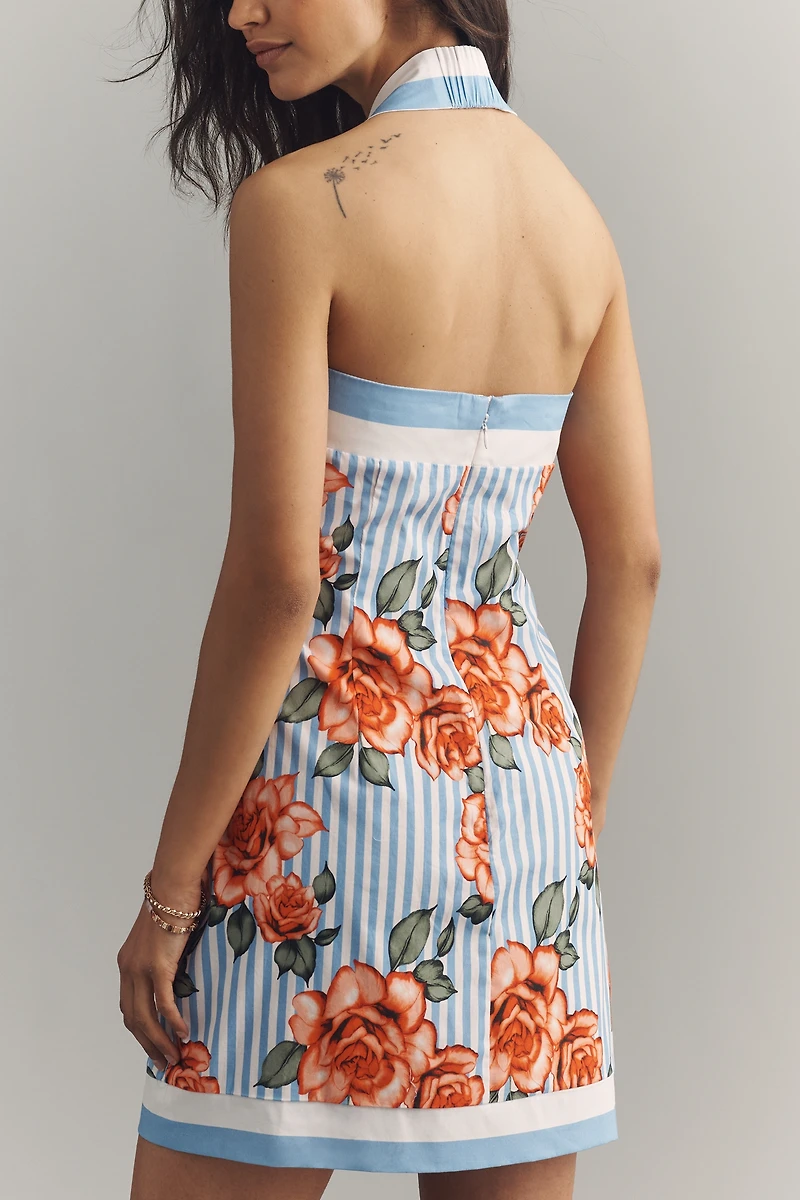 Hutch Maren Halter-Neck Mini Dress