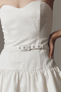 Hutch Junie Strapless Belted Mini Dress