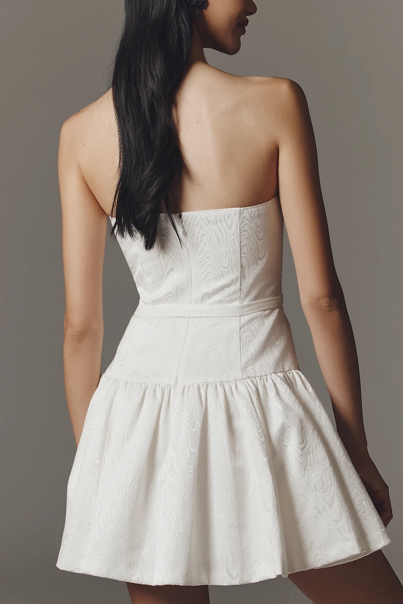 Hutch Junie Strapless Belted Mini Dress