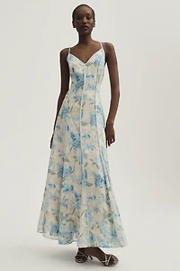 Hutch Tasmin V-Neck Maxi Dress