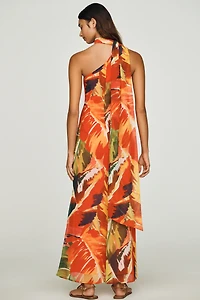 Hutch Sarita One-Shoulder Maxi Dress